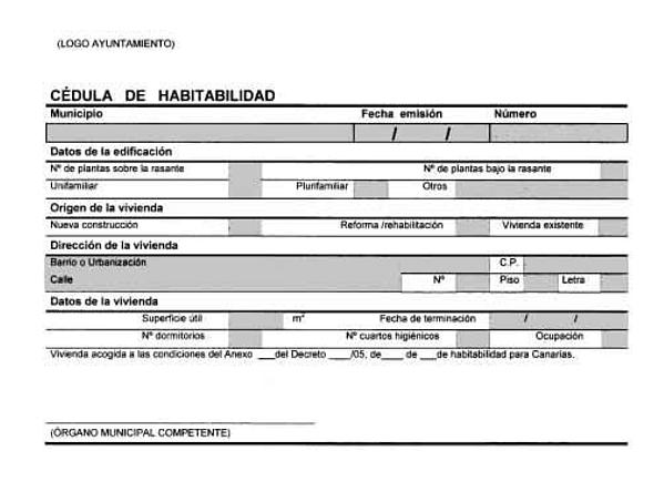 Superfície mínima de una vivienda